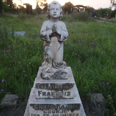 CRONJE Francois Christiaan 1929-1933