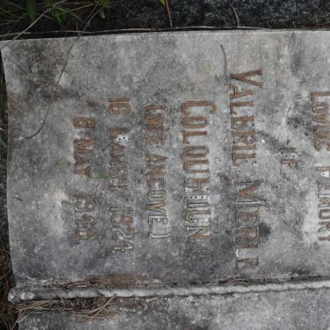 COLQUHOUN Valerie Merle nee ANCOVE 1924-1948