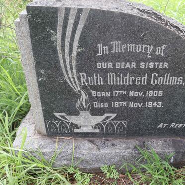 COLLINS Ruth Mildred 1905-1943