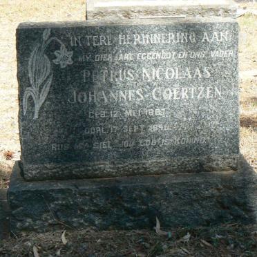 COERTZEN Petrus Nicolaas Johannes 1867-1948