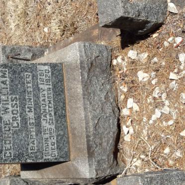 CROSS George William 1851-1920