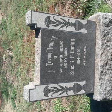 CONLON Eric G.F. 1904-1945