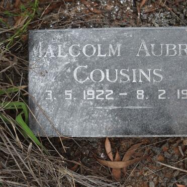 COUSINS Malcolm Aubrey 1922-1991