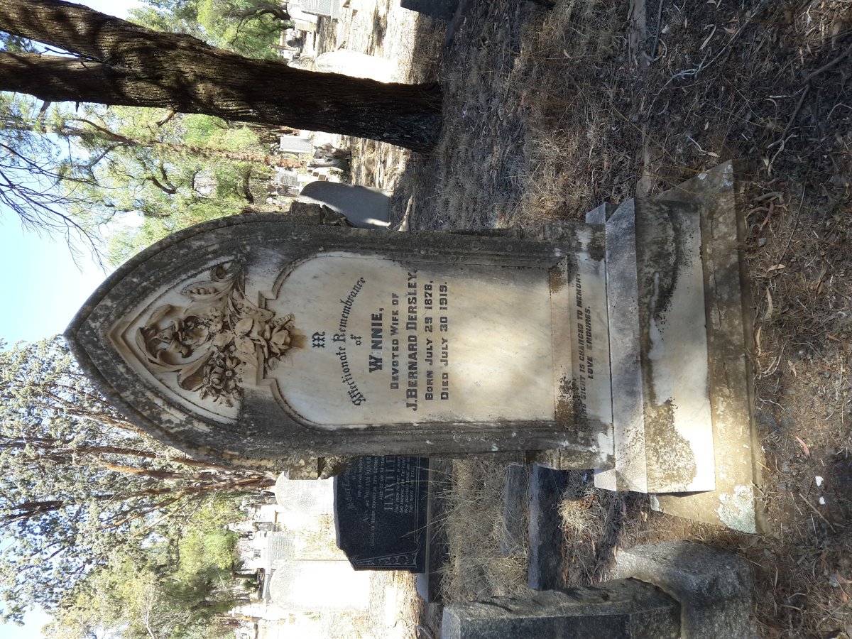 DERSLEY Winnie 1878-1919