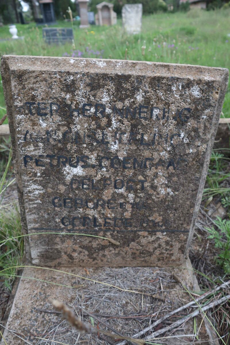 DELPORT Petrus Coenraad