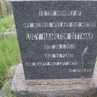 DITTMAR Lucy Hamilton -1953