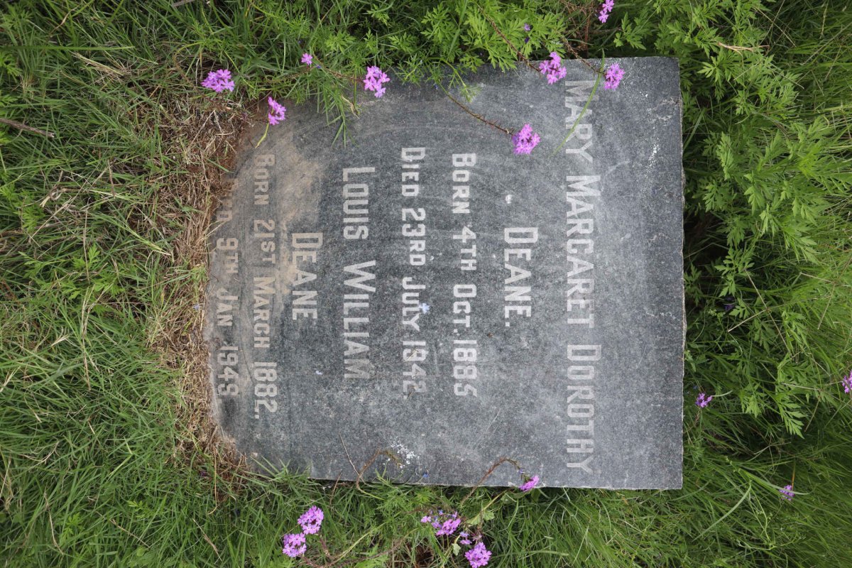 DEANE Louis William 1882-1949 &amp; Mary Margaret Dorothy 1885-1942