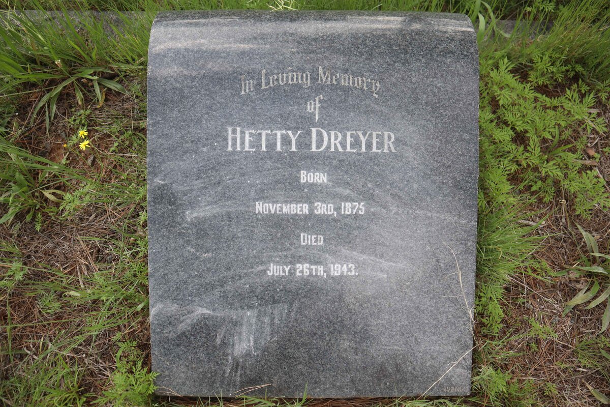 DREYER Hetty 1875-1943