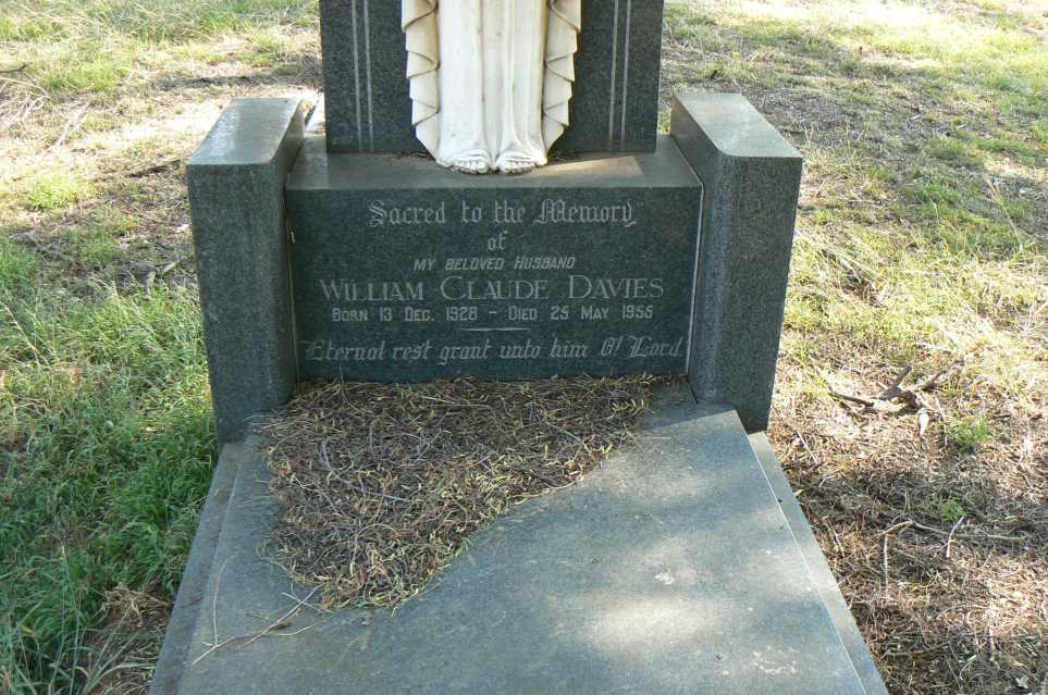 DAVIES William Claude 1928-1955