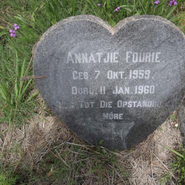 FOURIE Annatjie 1959-1960
