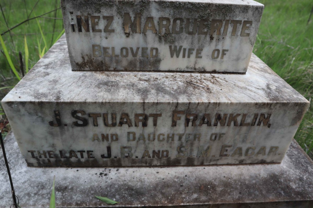 FRANKLIN Inez Marguerite nee EAGAR
