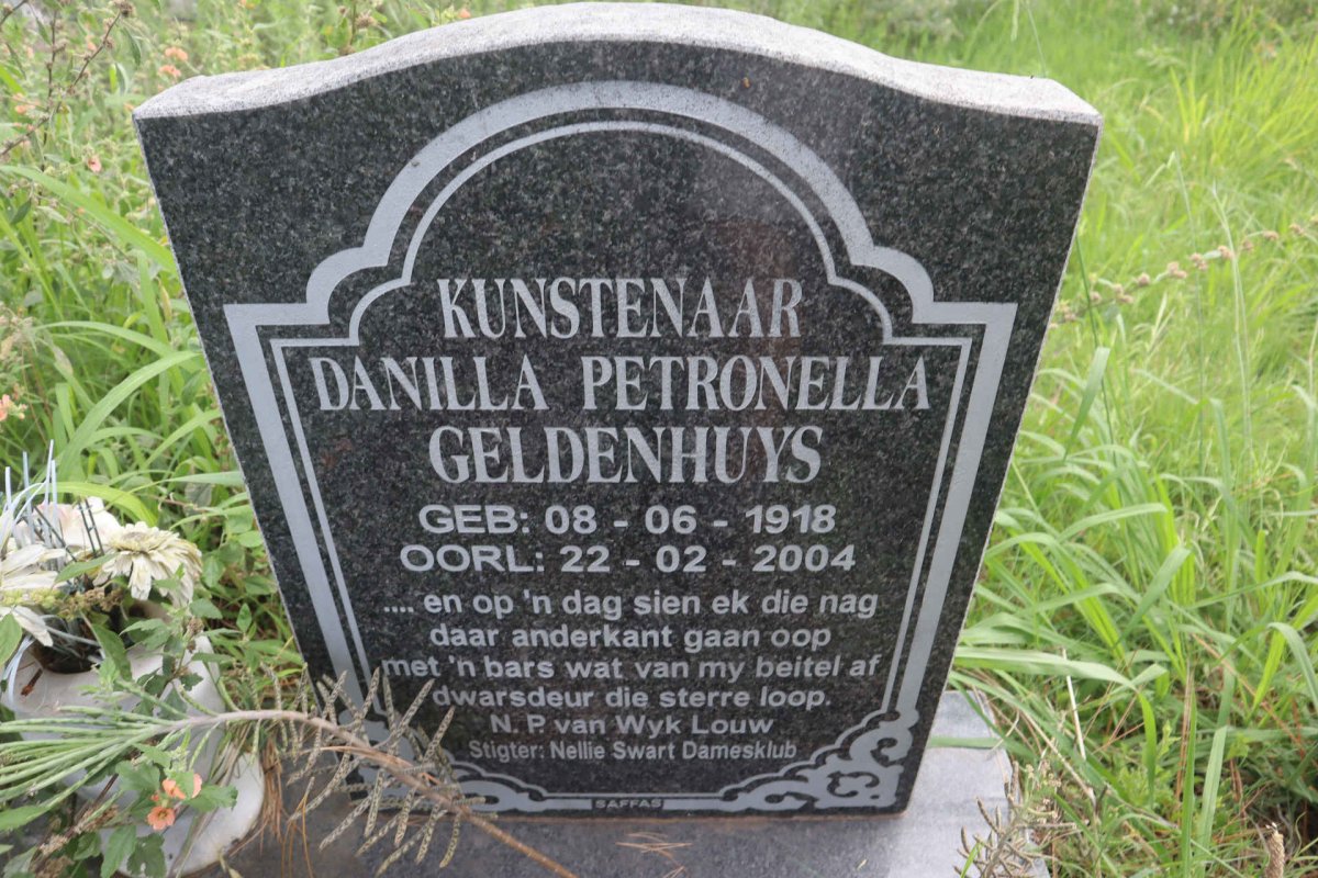 GELDENHUYS Danilla Petronella 1918-2004
