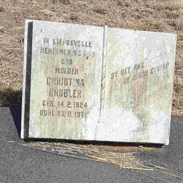 GROBLER Christina 1924-1978