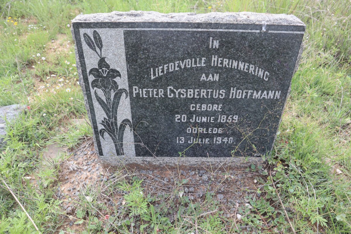 HOFFMANN Pieter Gysbertus 1859-1940