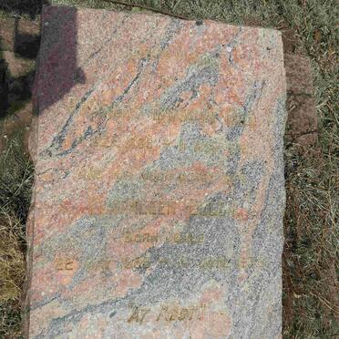 HILL Charles Harmon 18?9-1941 &amp; Kathleen Ellen DEALE 18?8-197?