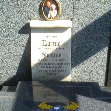 HUMAN Barnie 1924-2006 &amp; Swanie 1923-2012 :: HUMAN Carel Frederick 1951-1967