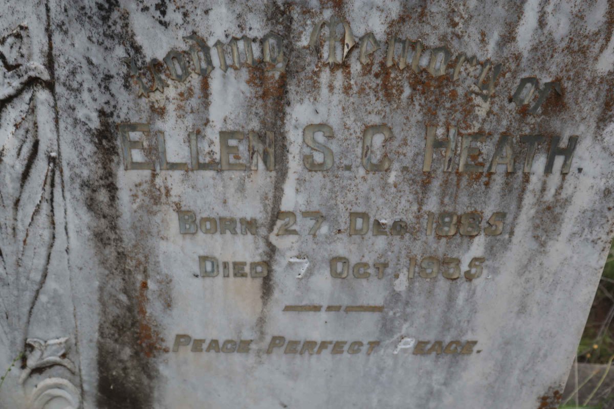 HEATH Ellen S.C. 1885-1935