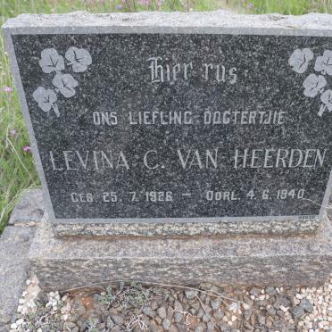 HEERDEN Levina C., van 1926-1940
