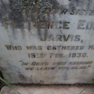 JARVIS Florence Edith -1930