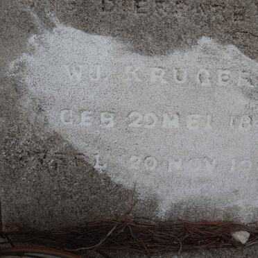 KRUGER W.J. 184?-193?