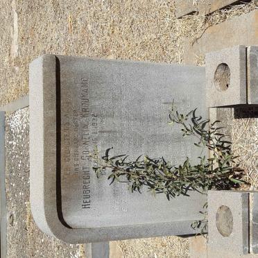 KROUKAMP Heubrecht Cornelia 1932-1949