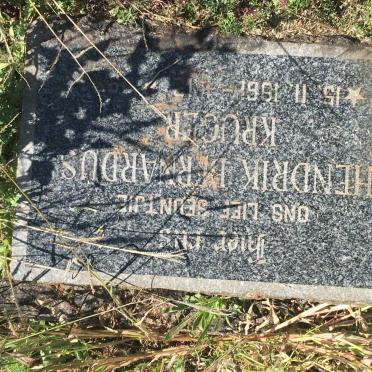 KRUGER Hendrik Bernardus 1961-1964