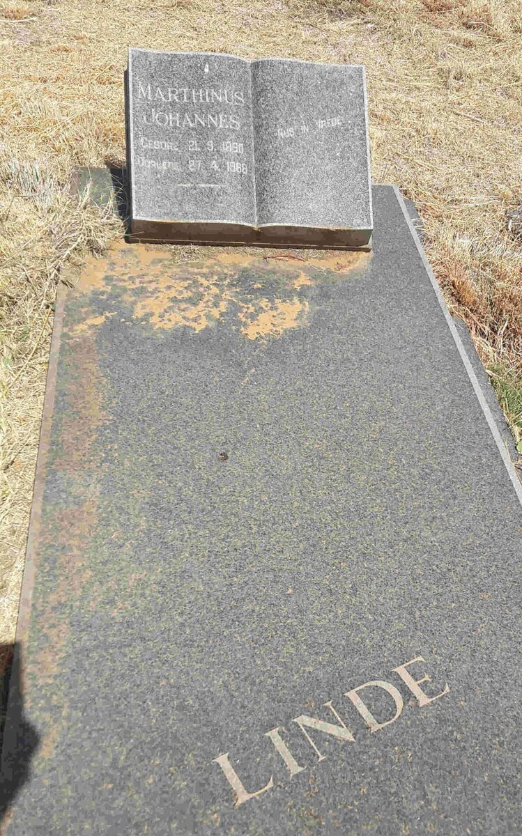 LINDE Marthinus Johannes -1968