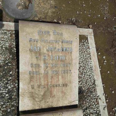 LINDE Jan Johannes, v.d. 1857-1937