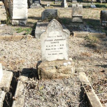 LORETZ Willem Johannes 1910-1927