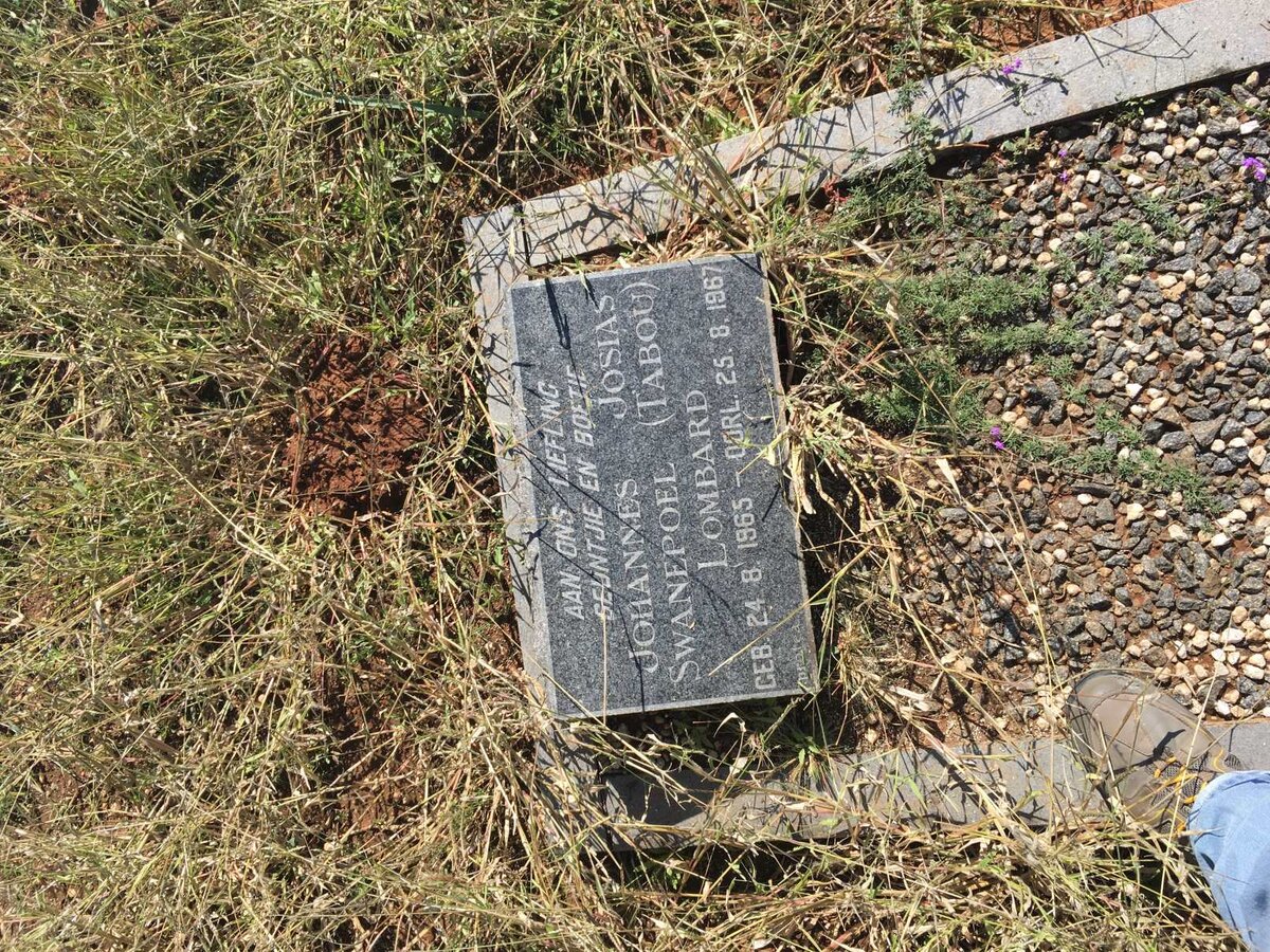 LOMBARD Johannes Josias Swanepoel 1965-1967