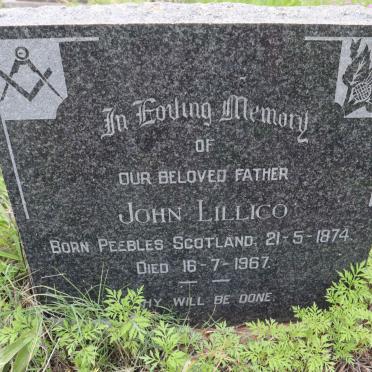 LILLICO John 1874-1967