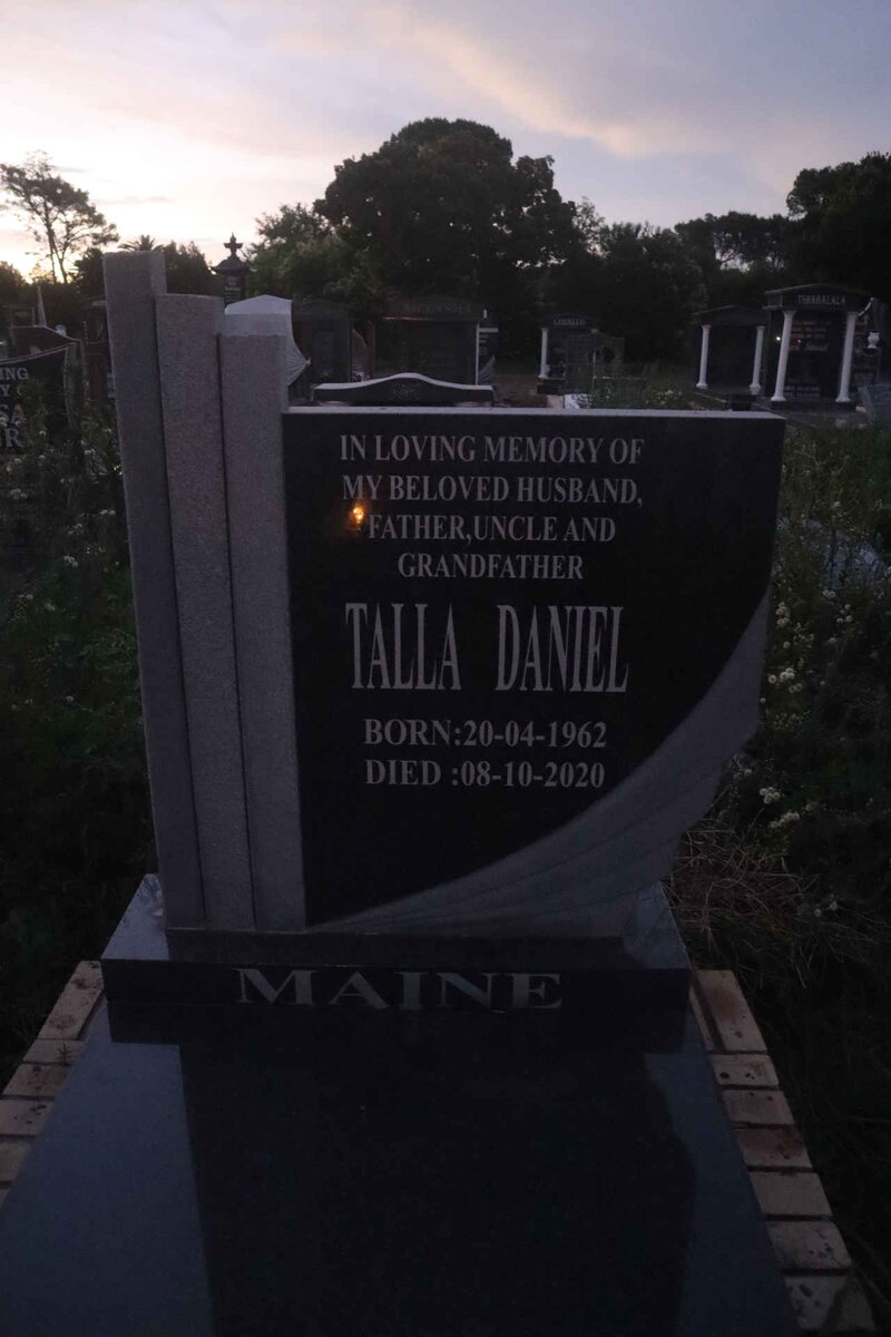 MAINE Talla Daniel 1962-2020