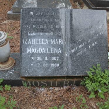 MOSTERT Izabella Maria Magdalena 1907-1988