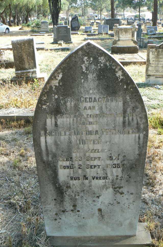 MEYER Rachel Jacoba Petronella nee ZEELIE 187?-1935