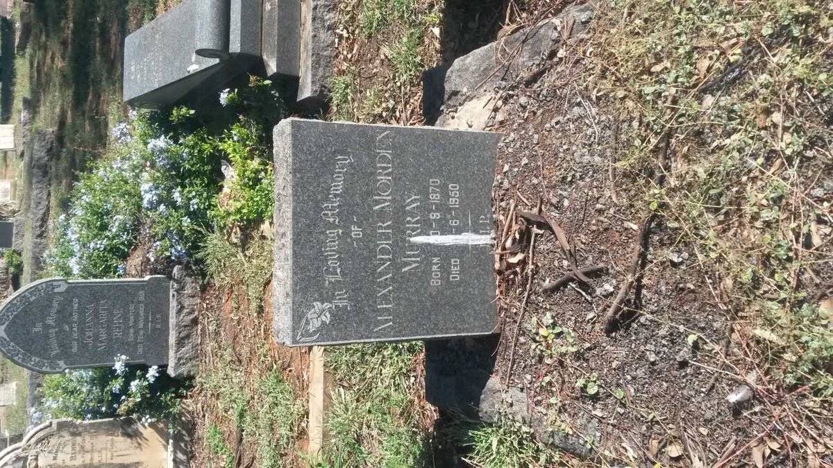 MURRAY Alexander Morden 1870-1950