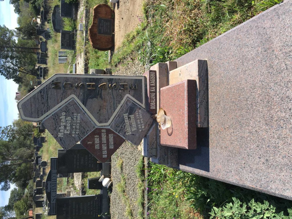 MOSHASHE Makgabo Enoch 1933-2004 &amp; Kebilsamang Winnifred 1941-2012