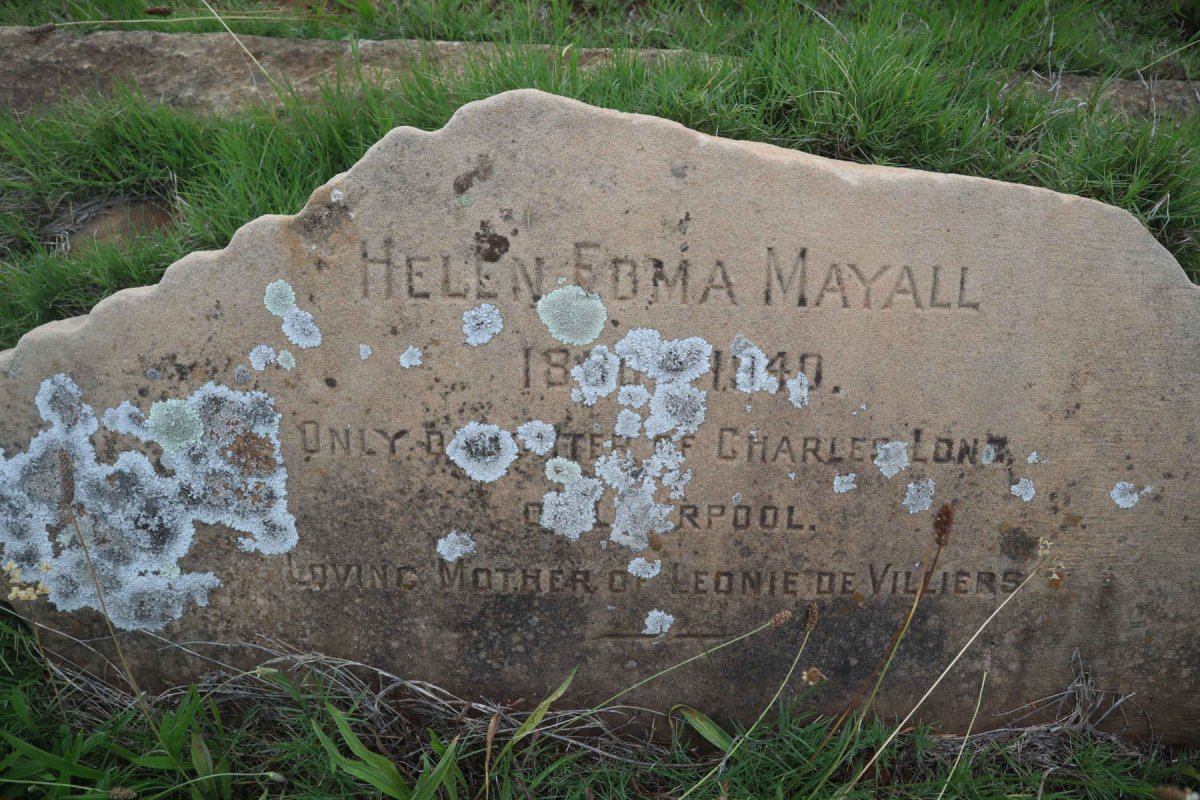 MAYALL Helen Edma 18?0-1940
