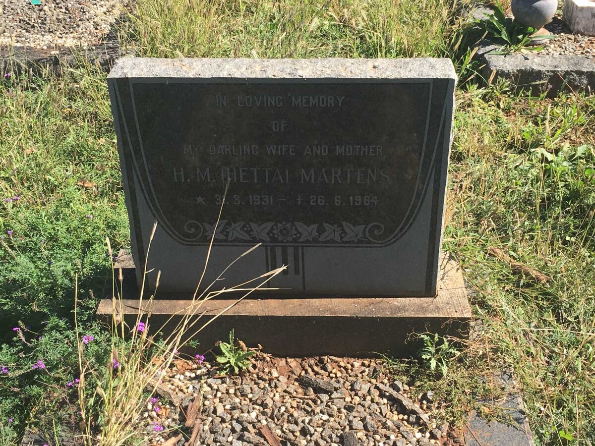 MARTENS H.M. 1931-1964