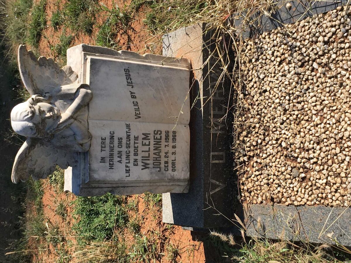 MERWE Willem Johannes, v.d. 1966-1968