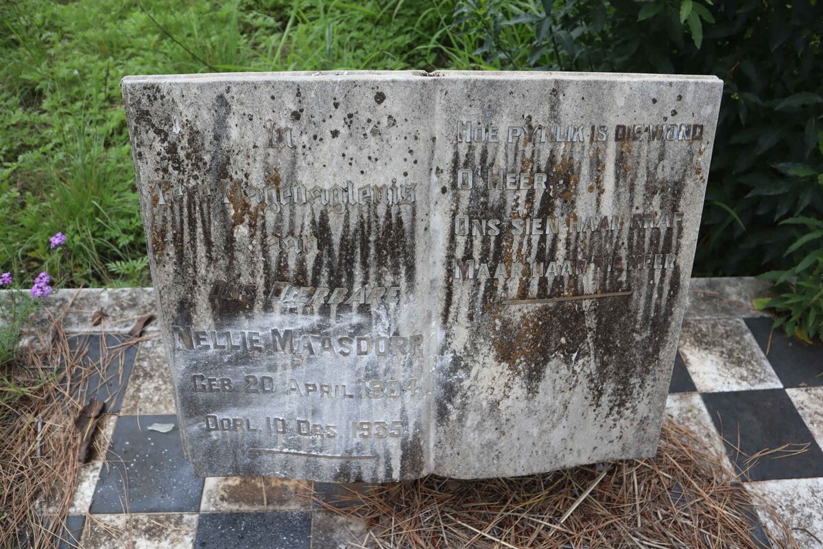 MAASDORP Nellie 1904-1935