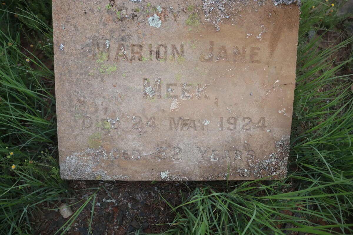 MEEK Marion Jane -1924