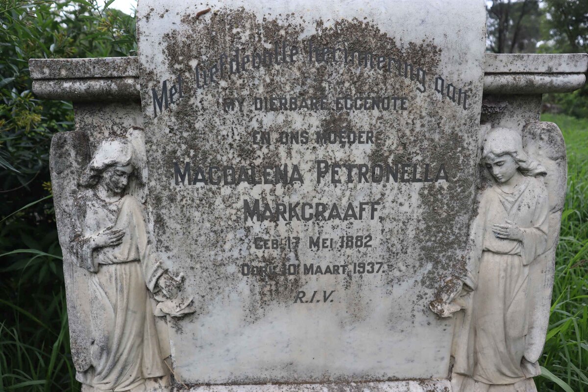 MARKGRAAFF Magdalena Petronella 1882-1937