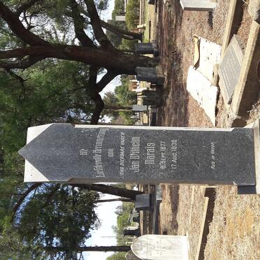 MARAIS Jan Wilhelm 1877-1930 &amp; Cornelia Susanna VAN SCHALKWYK 1875-1932