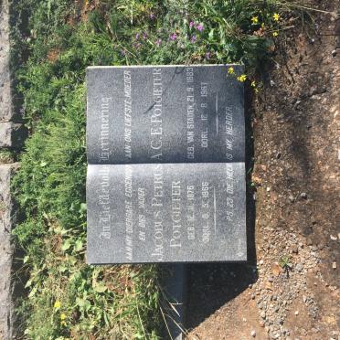 POTGIETER Jacobus Petrus 1876-1966 &amp; A.C.E. VAN STADEN 1883-1967