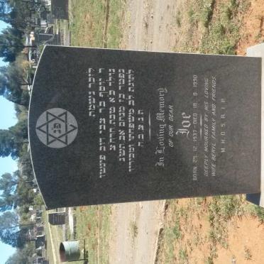 PINSHAW Joe 1937-1990