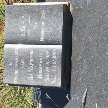 PLESSIS Napoleon Bonaparte, du 1929-1964