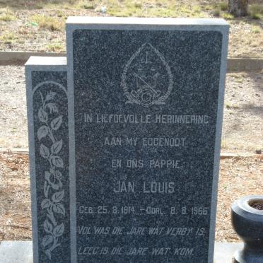 PLESSIS Jan Louis, du 1914-1966