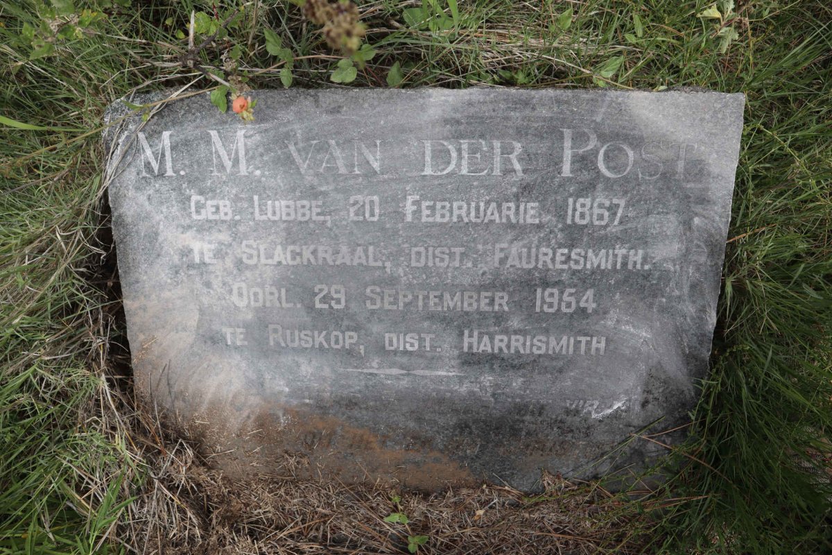 POST M.M., van der nee LUBBE 1867-1954
