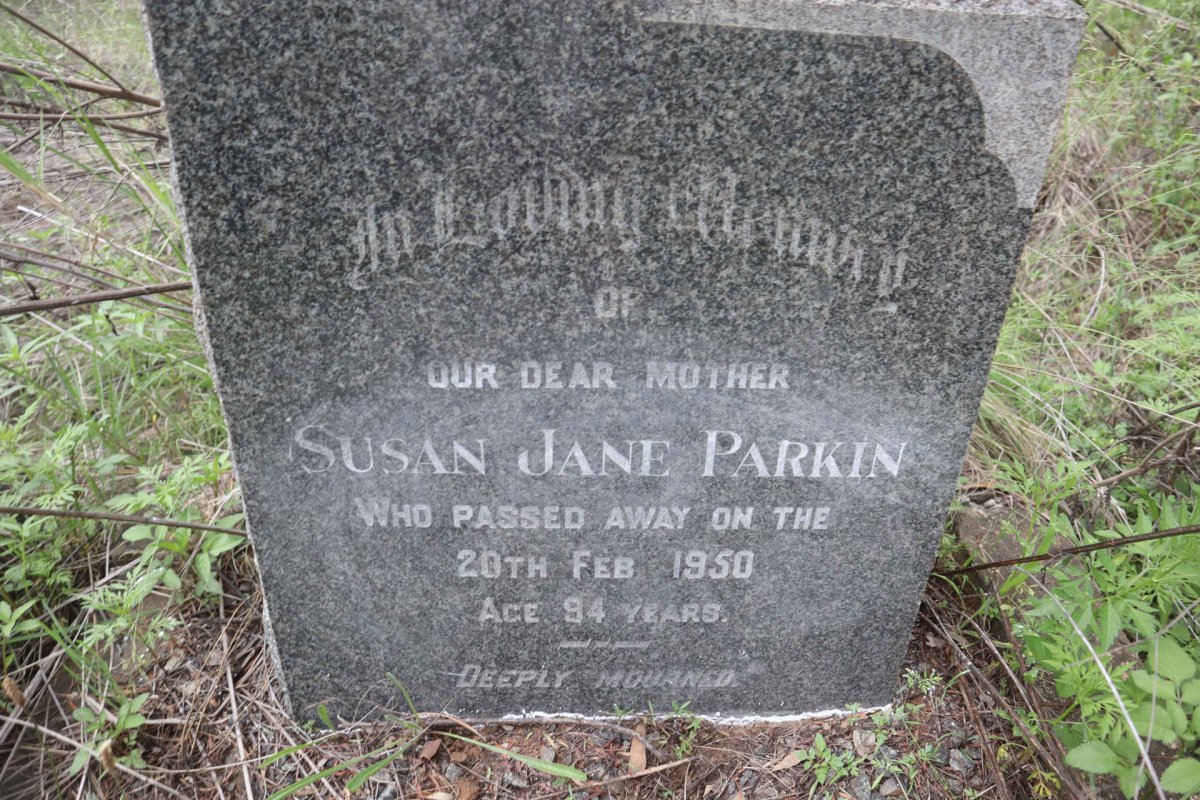 PARKIN Susan Jane -1950