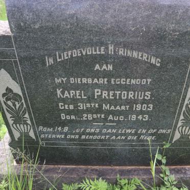 PRETORIUS Karel 1903-1943